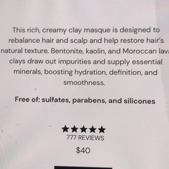 Lange Restorative Clay Masque NEW BNIP - Picture 4 of 4